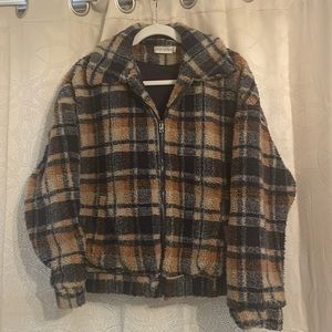 Paper Crane Sherpa Jacket